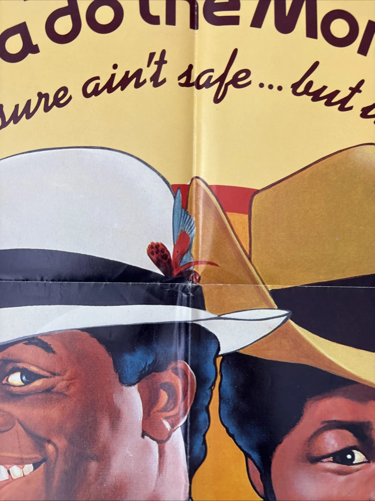 Monkey Hustle (1976) Original US One Sheet Movie Poster, image 5