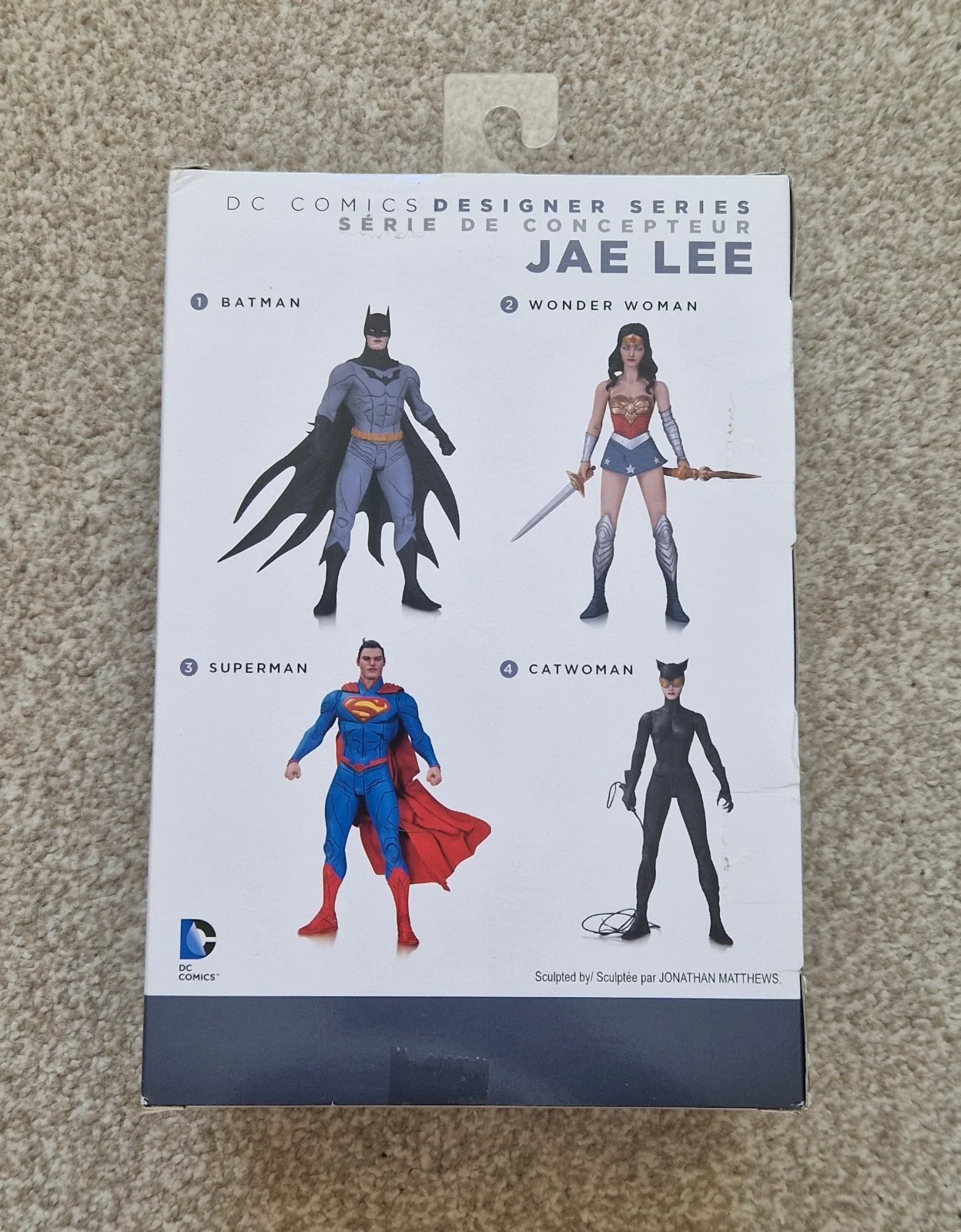 DC Comics Designer Series Jae Lee Batman #1 Action Figure in Box - N1, image 2