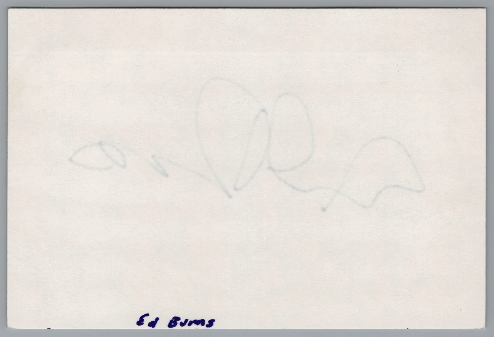 Edward Burns — Edward Burns Signed 4x6 Index Card The Brothers McMullen Autographed, image 2