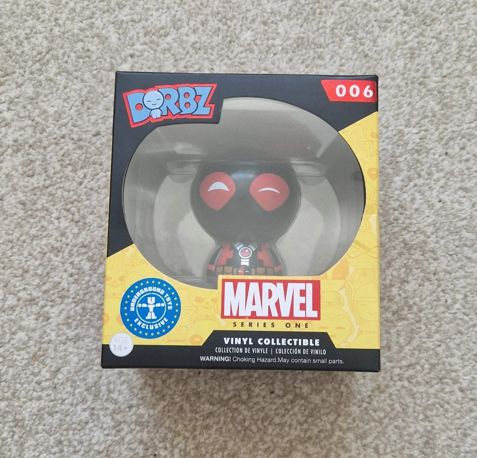 Funko Dorbz Deadpool Vinyl Figure #006 Series 1 Marvel Comics New In Box - N1, изображение 2