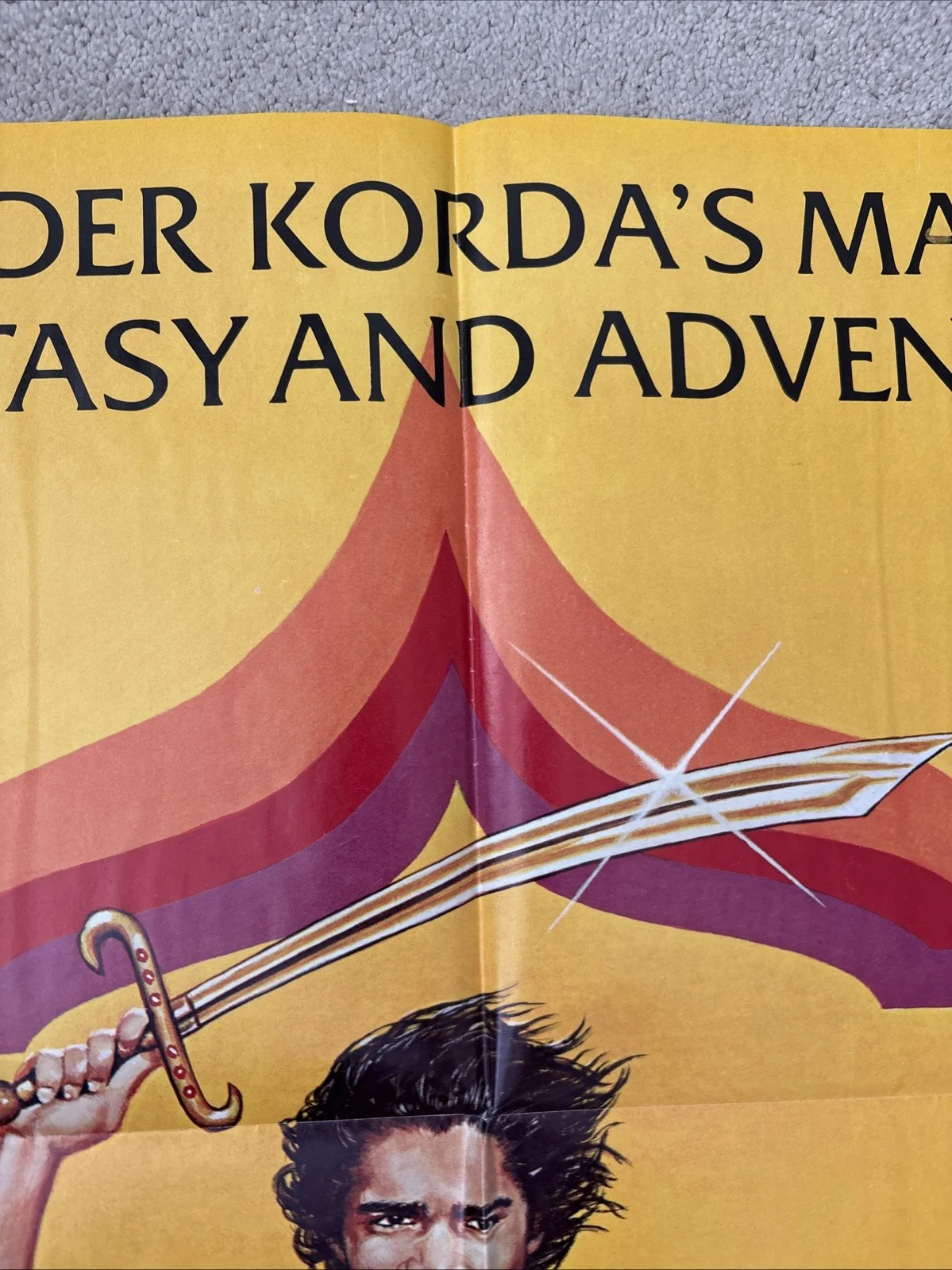 The Thief Of Bagdad (1978) Original US One Sheet Movie Poster, изображение 3