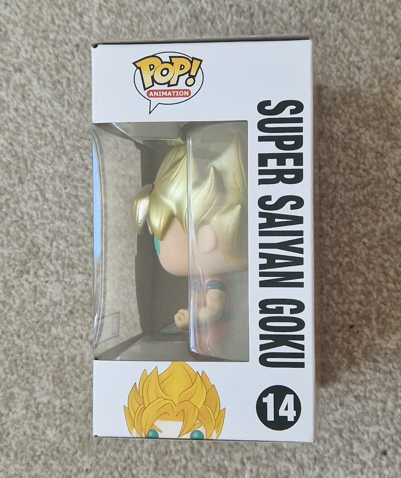 Super Saiyan Goku # 14 DragonBall Z - Funko Pop! Vinyl Figure in Box - N1, image 2