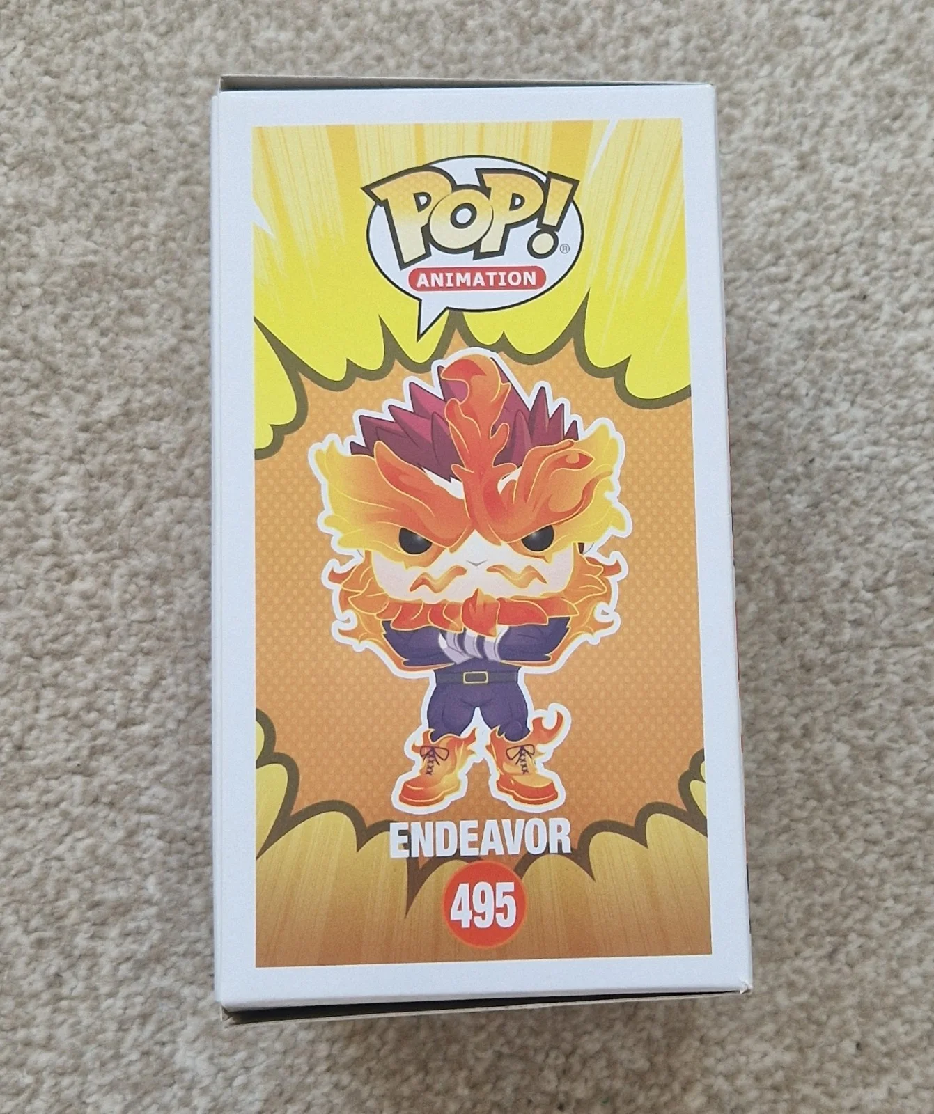 Endeavor # 495 My Hero Academia - Funko Pop! Vinyl Figure in Box - N1, изображение 4