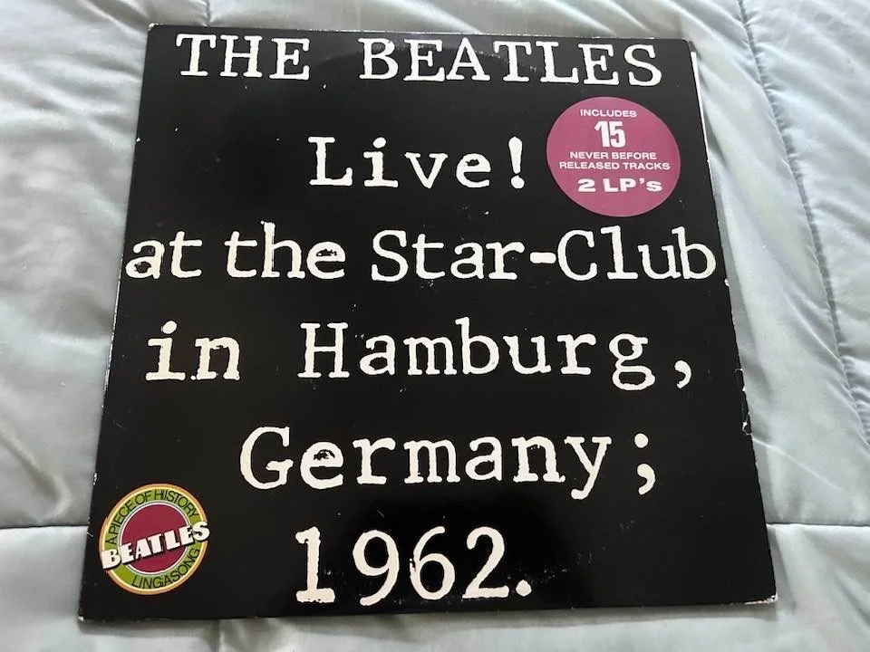 Pete Best The Beatles Signed Autographed 1962 Live At The Star Club 2 LP, изображение 3