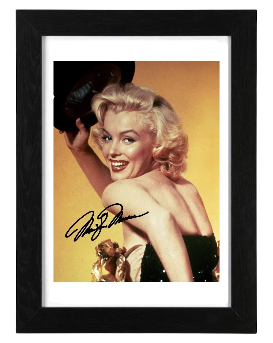 Maryilyn Monroe Signed Autograph 6X4 PHOTO Pre Print Film Actress, изображение 2
