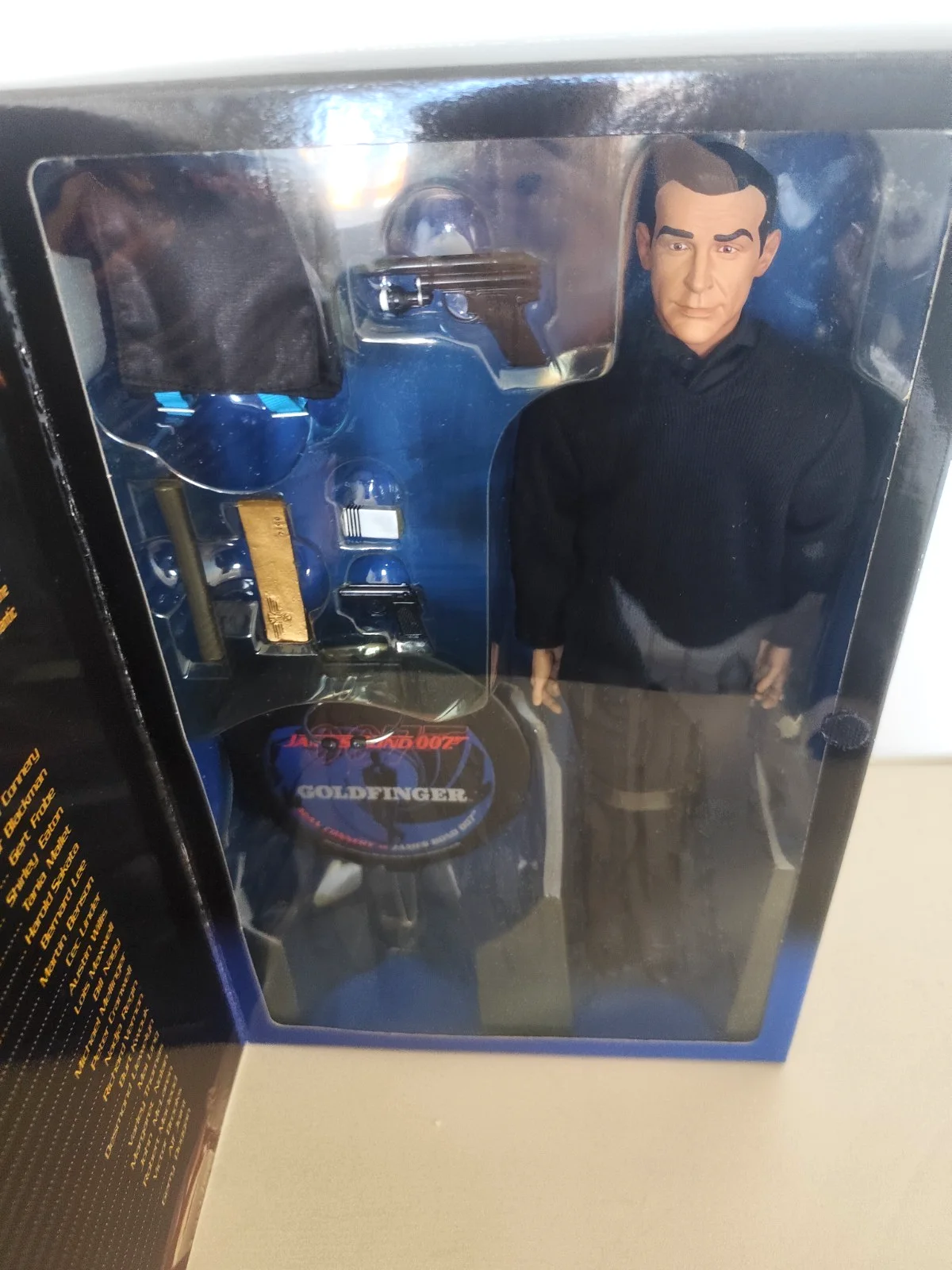 Sideshow James Bond 007 Sean Connery Goldfinger 12” Figure Sealed MIB Boxed, изображение 4