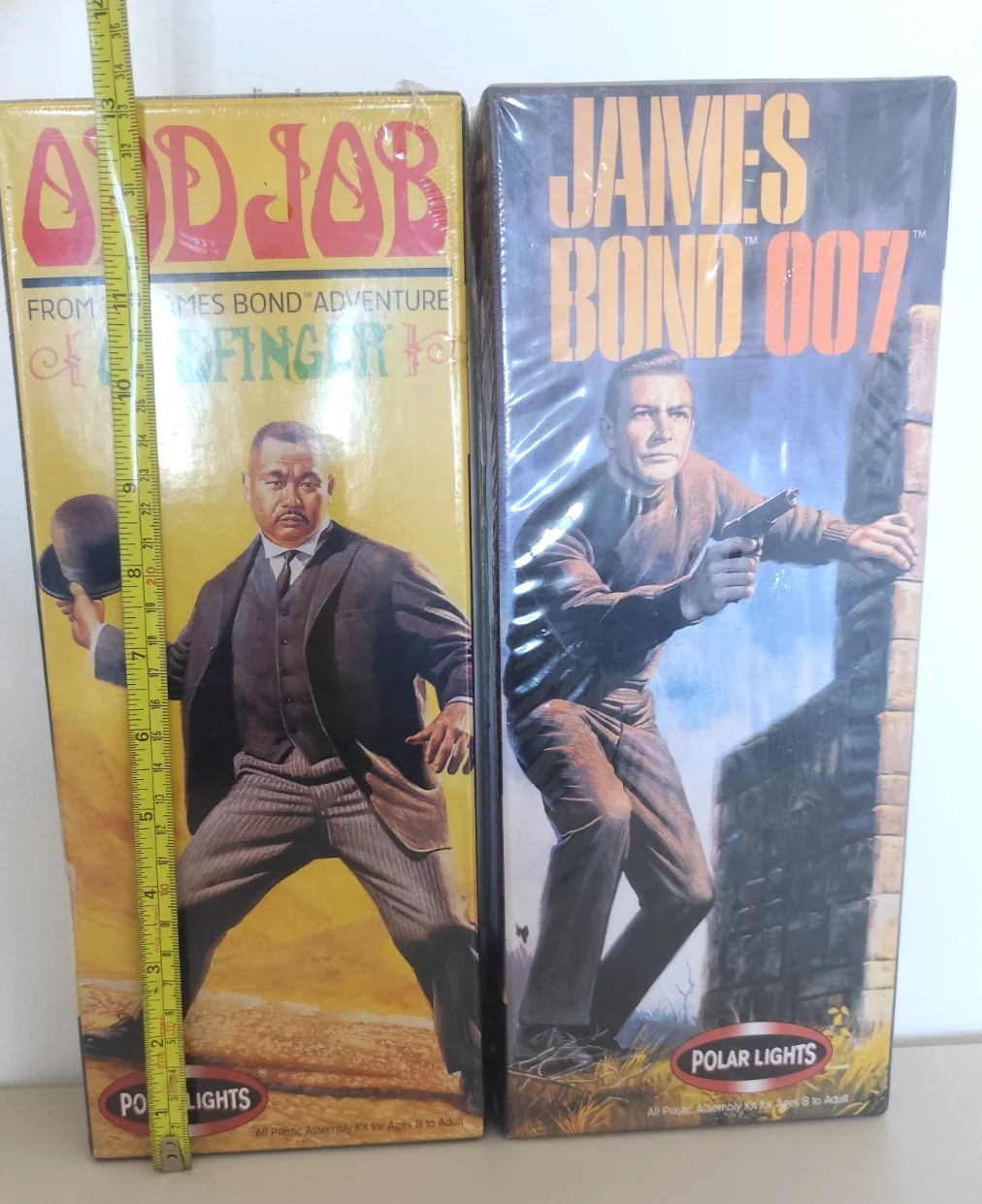 Polar Lights James Bond 007 & Oddjob Goldfinger Model Kits Unused Factory Sealed, изображение 2