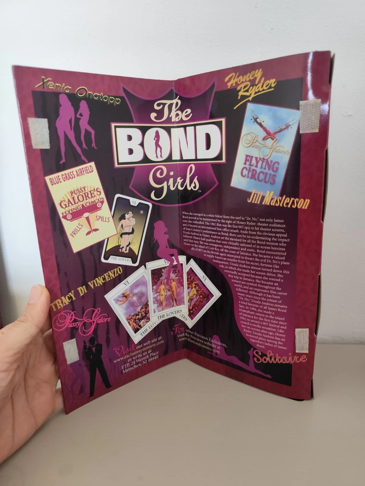 James Bond 007 Honey Ryder Figure Boxed Exclusive Premiere Ltd Edition 1997 Doll, image 3