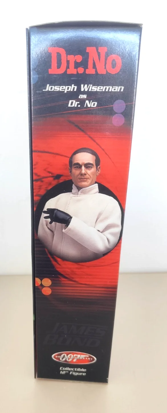 James Bond 007 Sideshow Dr No Joseph Wiseman 12” Figure Factory Sealed Boxed MIB, image 4