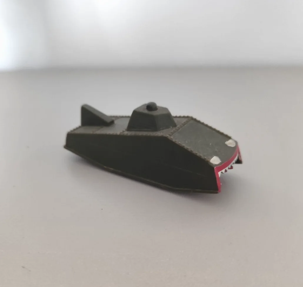 Vintage 1965 Gilbert James Bond Dr No Dragon Tank Vehicle & Figure 007 Toy Set, изображение 4