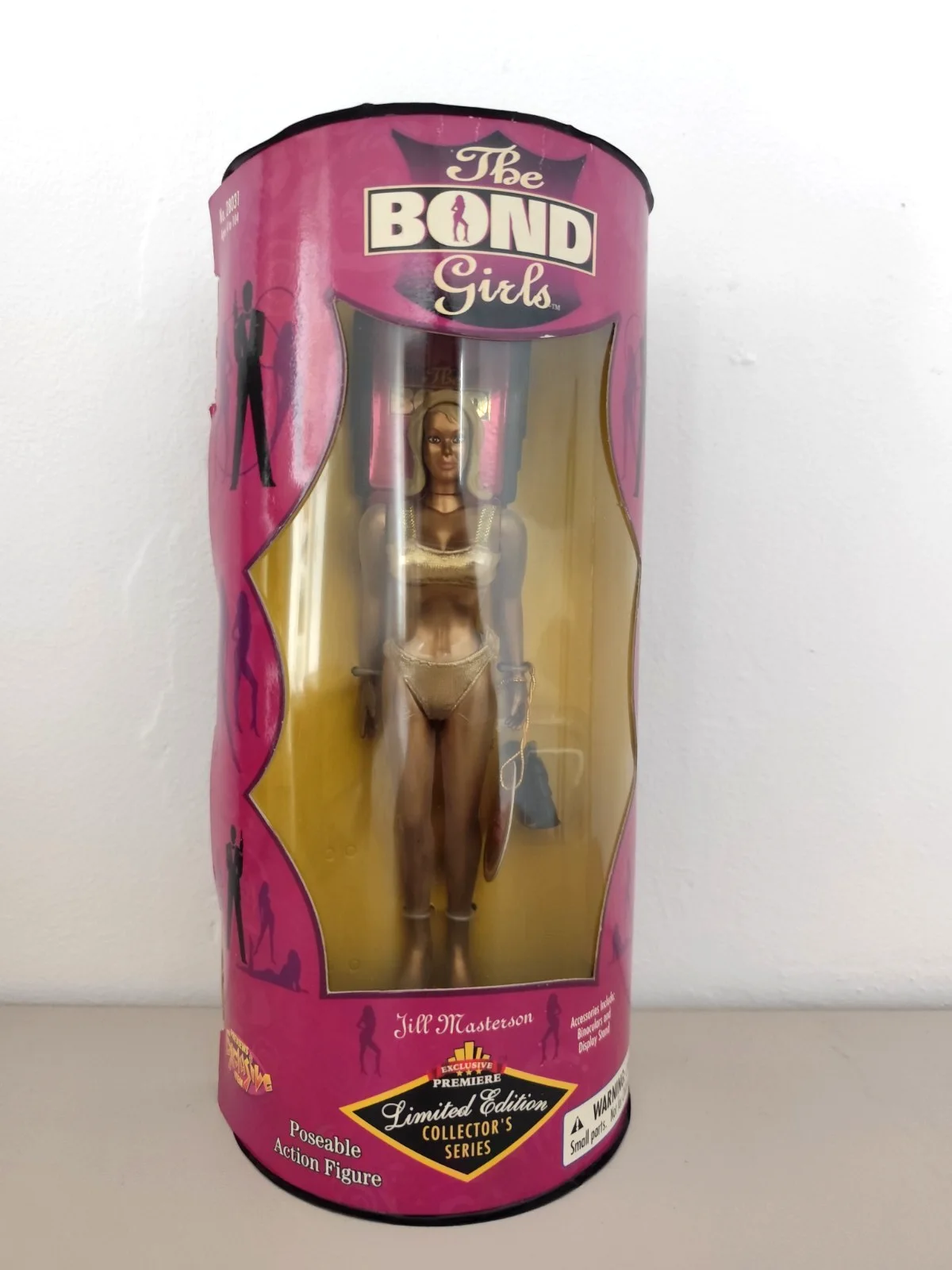 James Bond 007 Bond Girls Goldfinger Jill Masterson Figure Boxed 1990s Doll, изображение 2