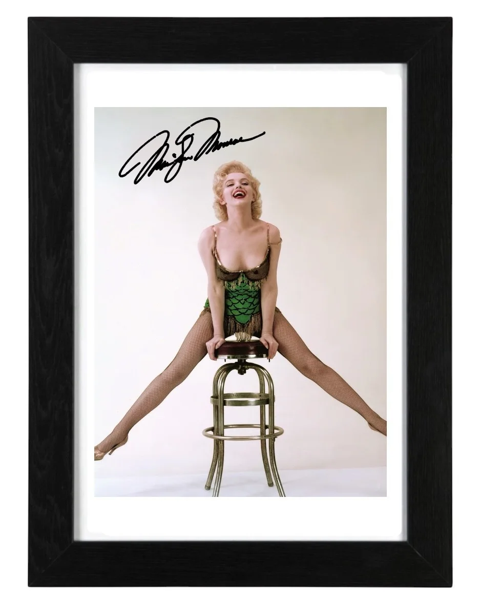 Maryilyn Monroe Signed Autograph 6X4 PHOTO Pre Print Film Actress, изображение 2
