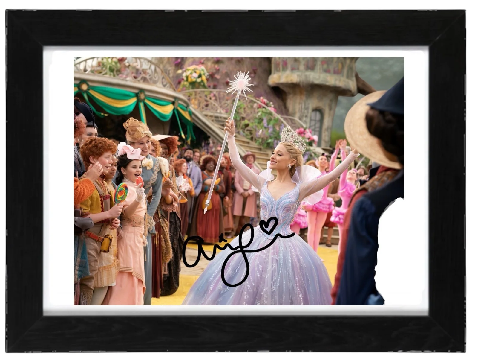 Ariana Grande Signed Autogra Signed Autograph PHOTO Pre Print / Framed Wicked, изображение 2