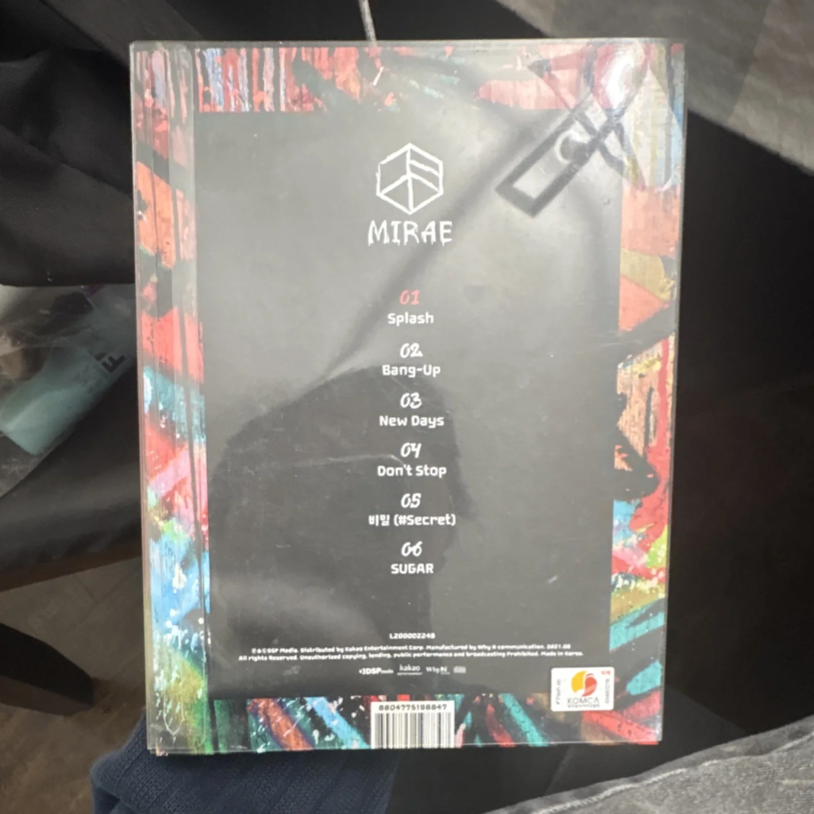 MIRAE Splash 2nd Mini Album Original Autographed CD & Booklet Signed K-pop, изображение 2