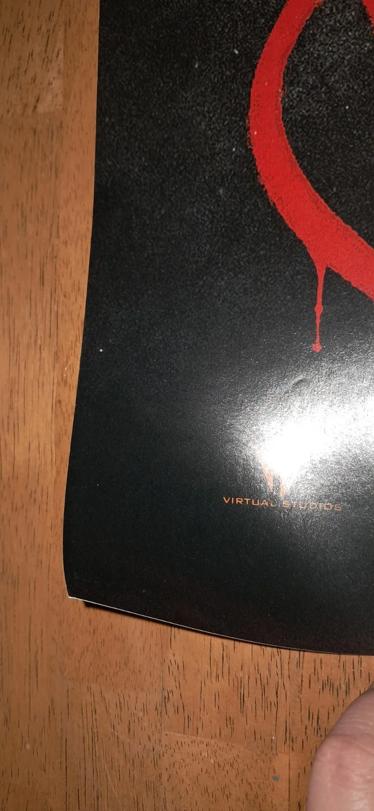V for Vendetta (2005) Original One Sheet Cinema Poster, image 2
