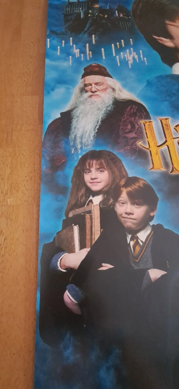 Harry Potter & the Philosopher's Stone (2001) Org One Sheet (DS) Cinema Poster, изображение 3