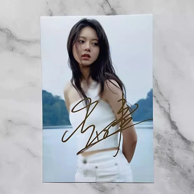 New Zhao Jinmai 6" Signed Autographed Photo Collection, image 2