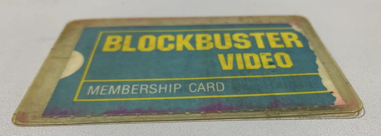 Blockbuster Video Membership Card Original UK Vintage 90s Issued In Lincoln UK., изображение 3