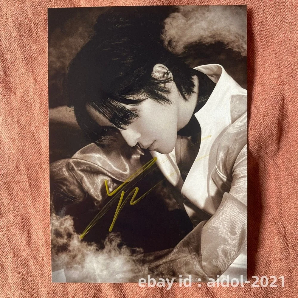 ATEEZ Yunho Autographed Photo Golden Hour Part4 5*7 K-POP Collection 2026, image 3