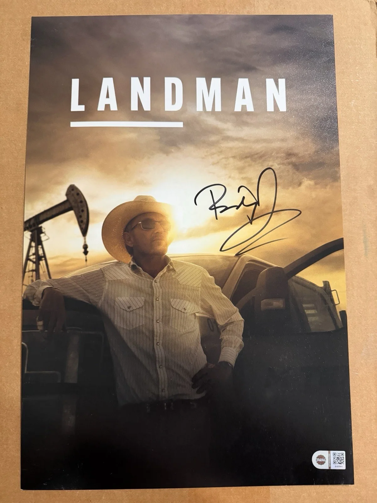 Billy Bob Thornton Signed 12x18 Landman Tommy Poster Autograph Exact Proof SWAU, image 2