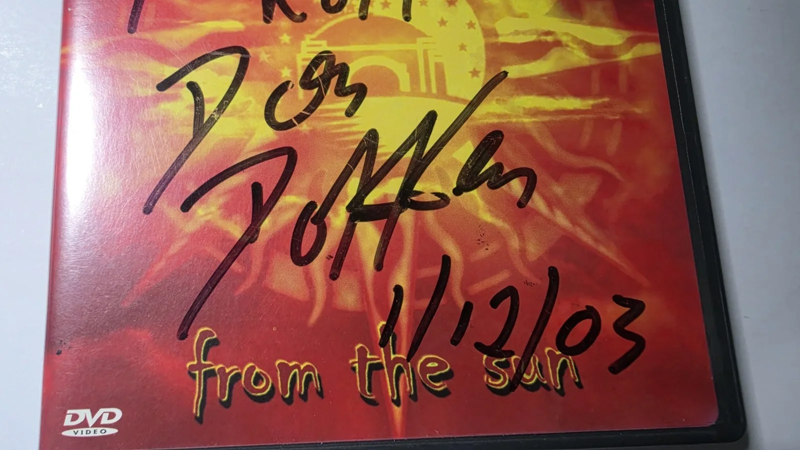 Don Dokken — DON DOKKEN Autographed / SIGNED - DOKKEN Live From the Sun DVD, image 3