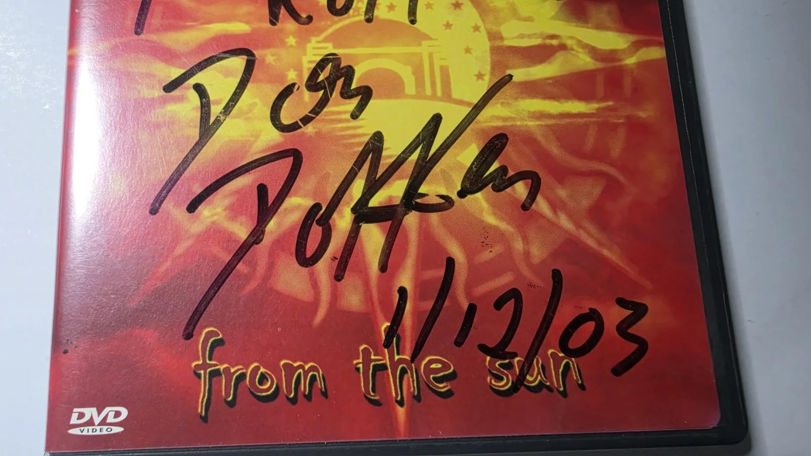 Don Dokken — DON DOKKEN Autographed / SIGNED - DOKKEN Live From the Sun DVD, image 4