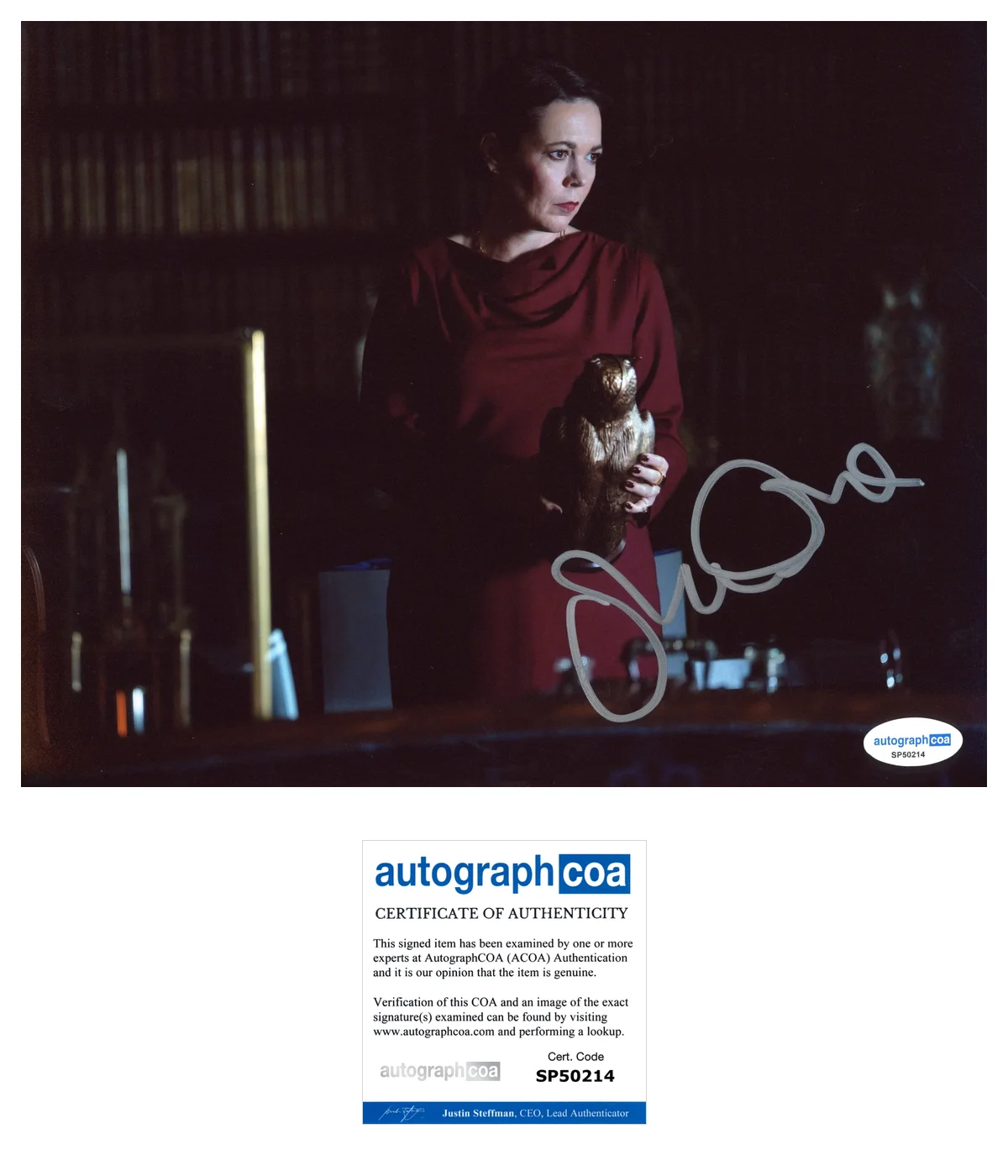 Olivia Colman — Olivia Colman 'Secret Invasion' Signed 8x10 Photo 'Sonya Falsworth' ACOA