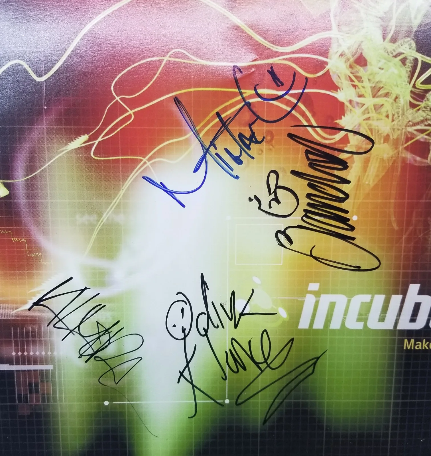 Incubus band SIGNED 1999 Make Yourself Promo Album Flat JSA COA Autograph Boyd +, изображение 2