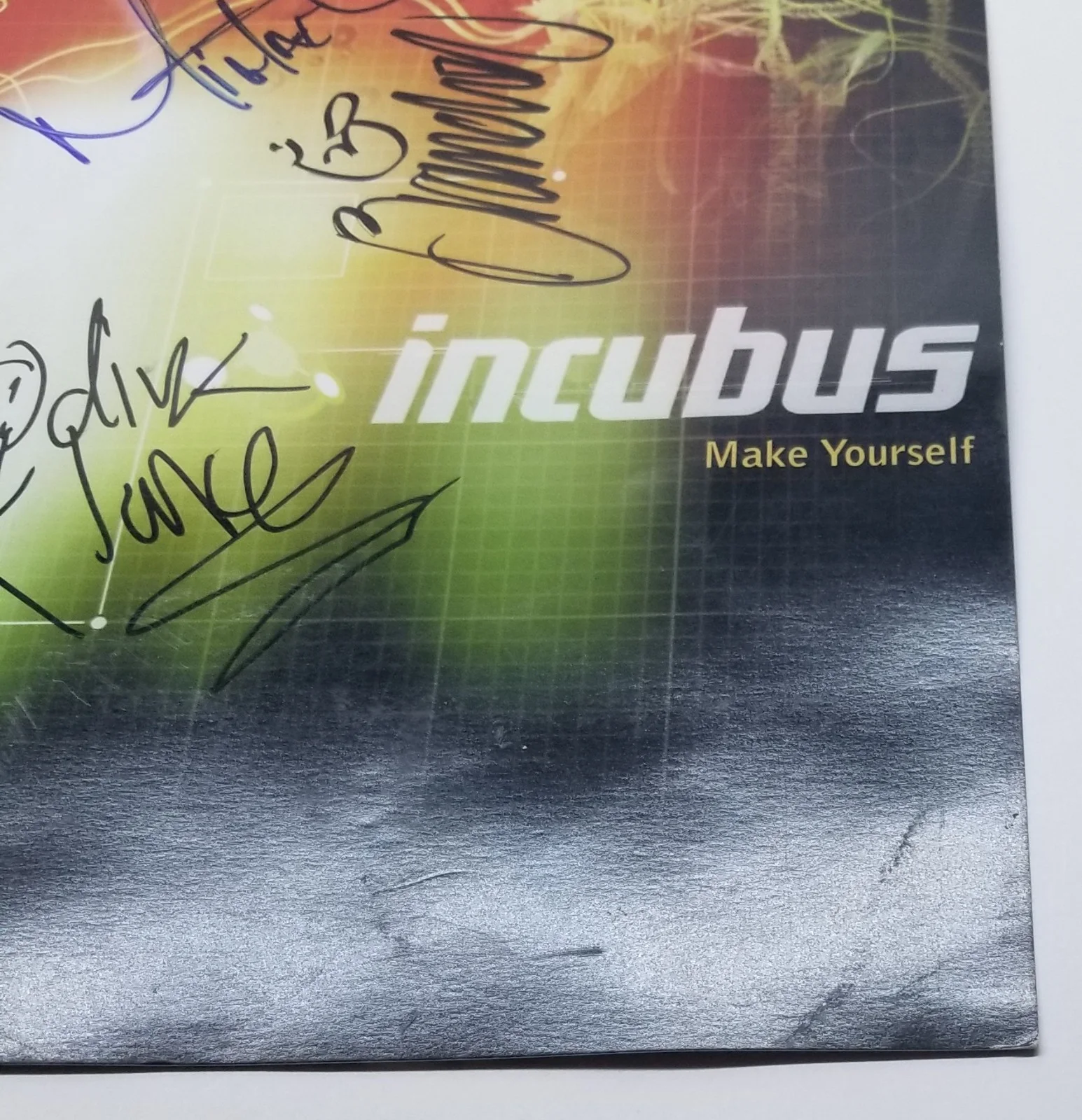 Incubus band SIGNED 1999 Make Yourself Promo Album Flat JSA COA Autograph Boyd +, изображение 5