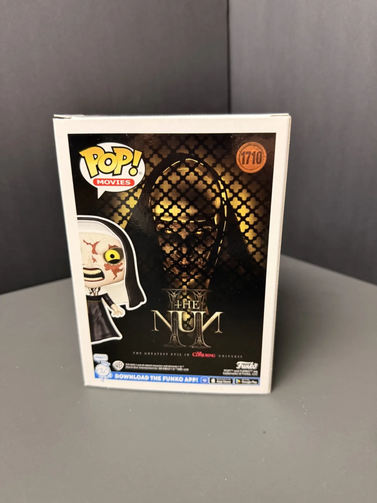 bonnie Aarons — Bonnie Aarons “the nun” signed pop w/ CN: “value” & BECKETT(witness)-COA, изображение 3