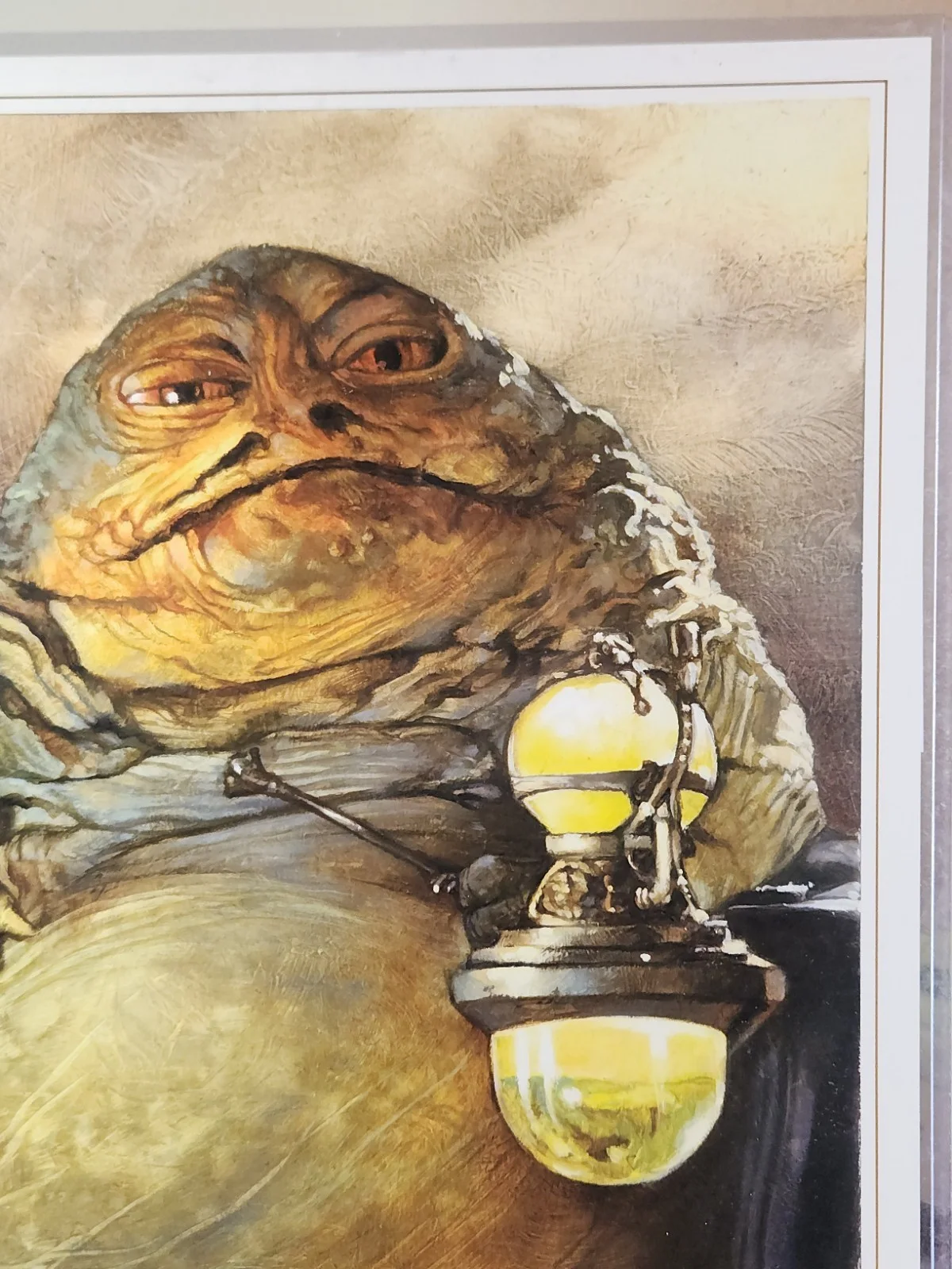 Dave Barclay, DAVE DORMAN — DAVE BARCLAY & DAVE DORMAN Signed Star Wars Jabba the Hutt Artist Proof 11x17, image 5