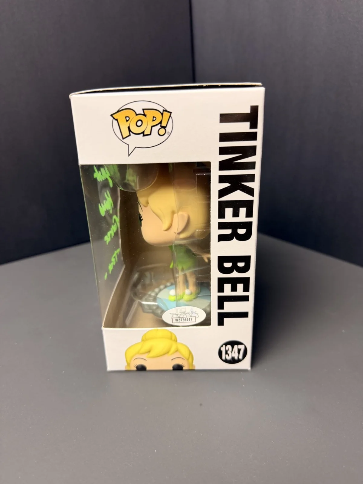 Margaret kerry — Margaret kerry “tinker bell” pop w/JSA-COA, image 2
