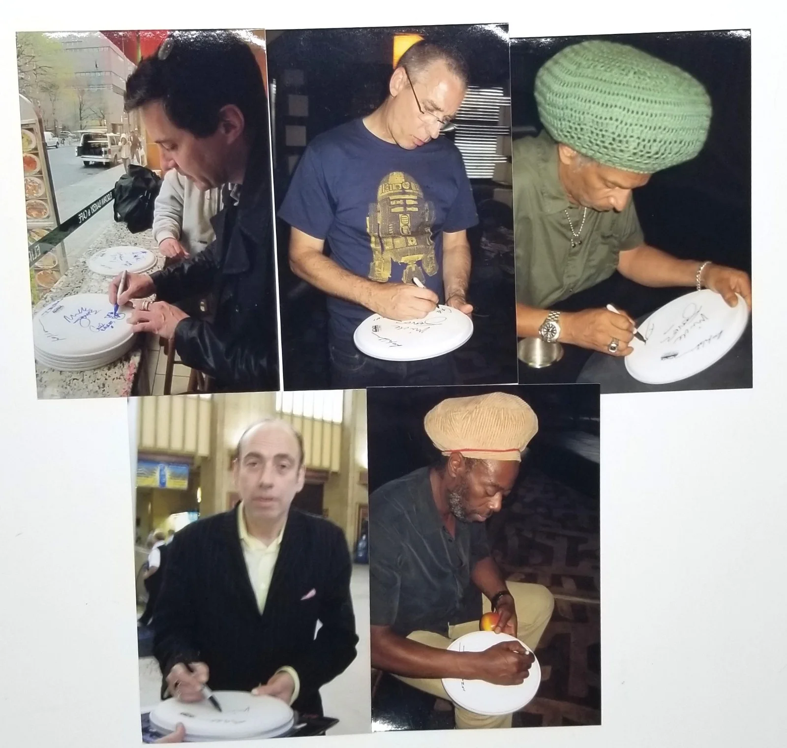 Big Audio Dynamite SIGNED 10" Drumhead JSA COA Mick Jones +4 The Clash w/ Proof, image 3