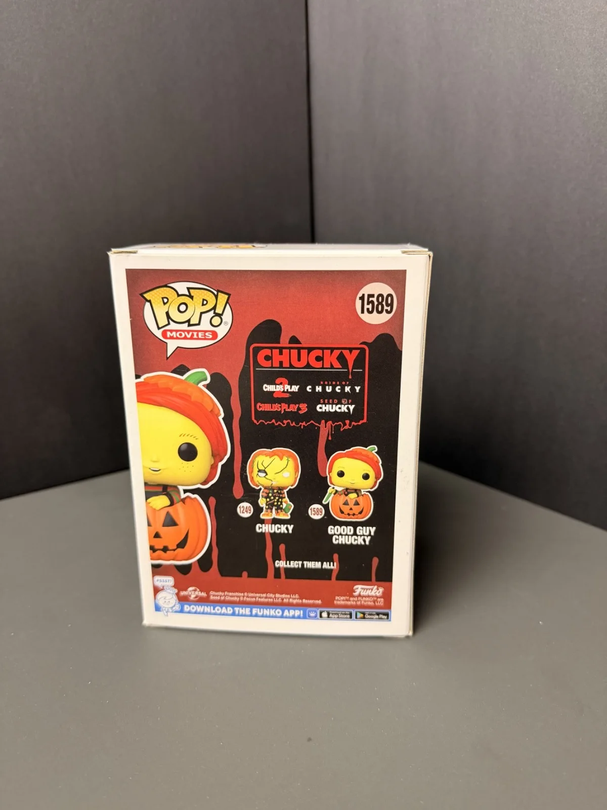 christine elise, Alex Vincent — Christine Elise & Alex Vincent signed halloween- chucky pop w/JSA(witness)-COA, изображение 3