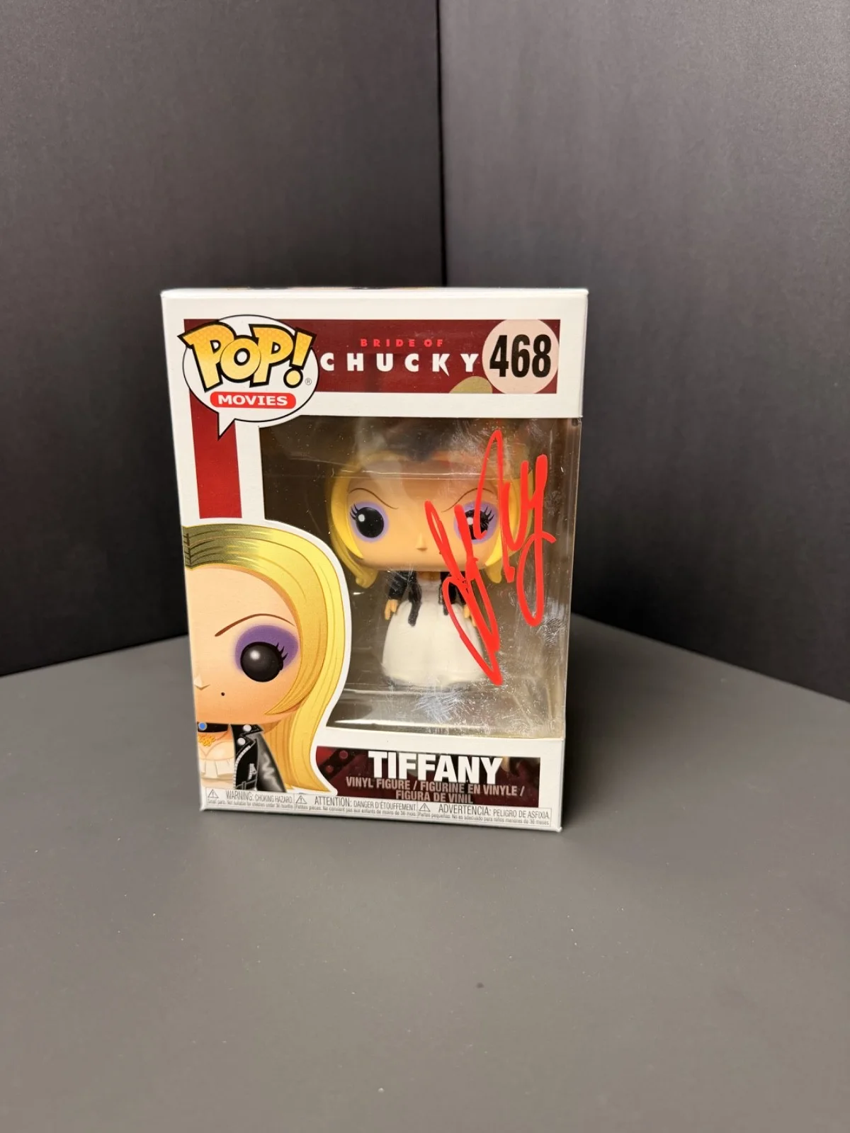 Jennifer tilly — Jennifer tilly “bride of Chucky-tiffany” signed Pop w/ PSA-COA