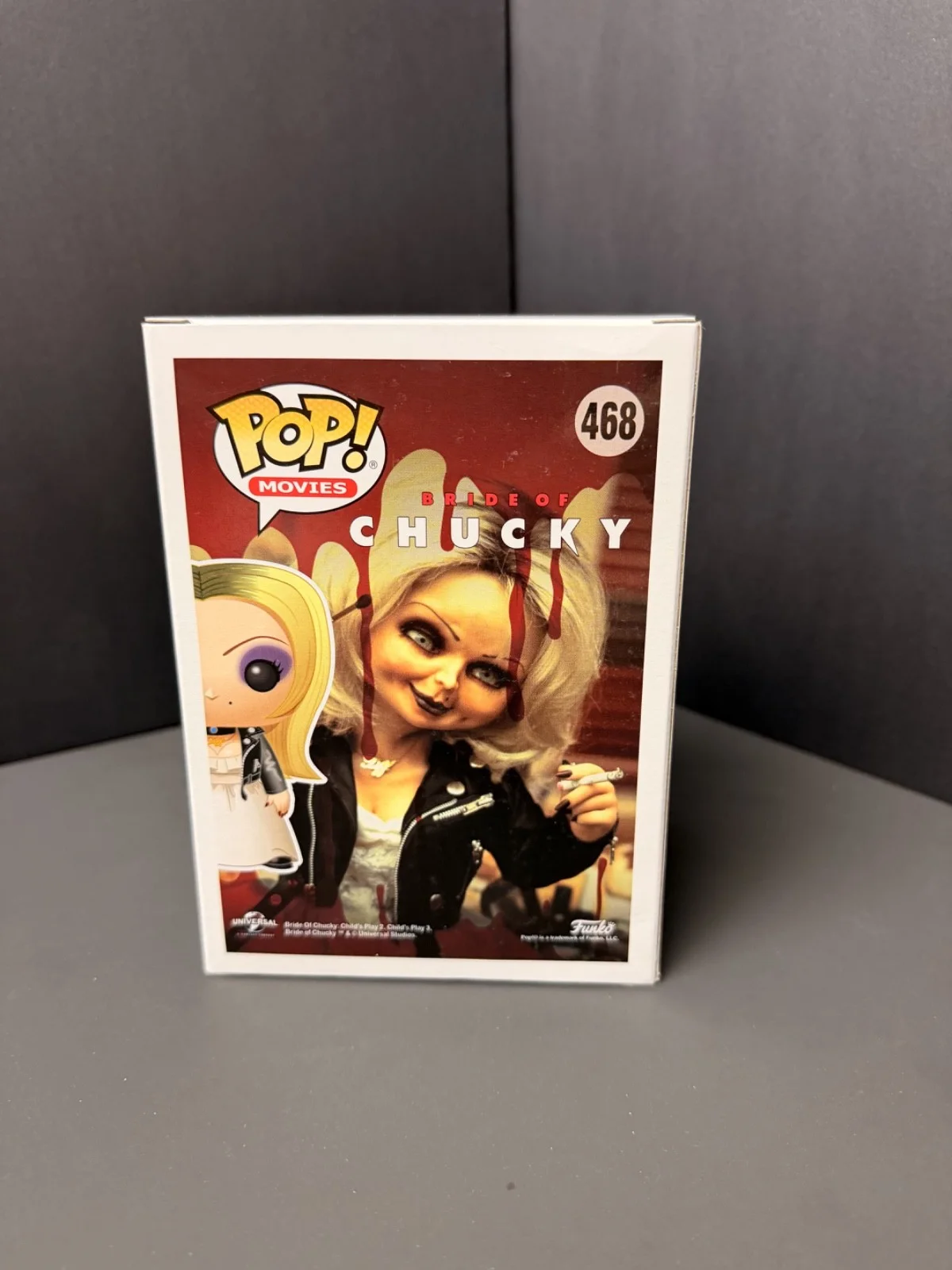 Jennifer tilly — Jennifer tilly “bride of Chucky-tiffany” signed Pop w/ PSA-COA, изображение 3