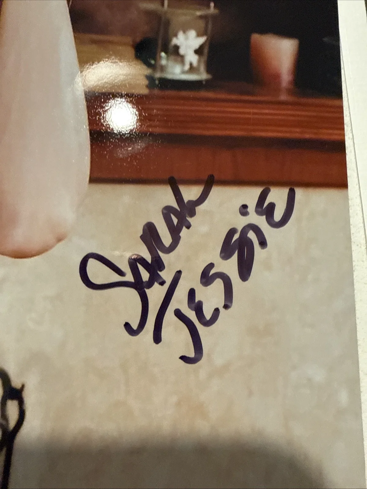 Sarah Jessie Signed 8x10 Photo PROOF With Coa, image 2