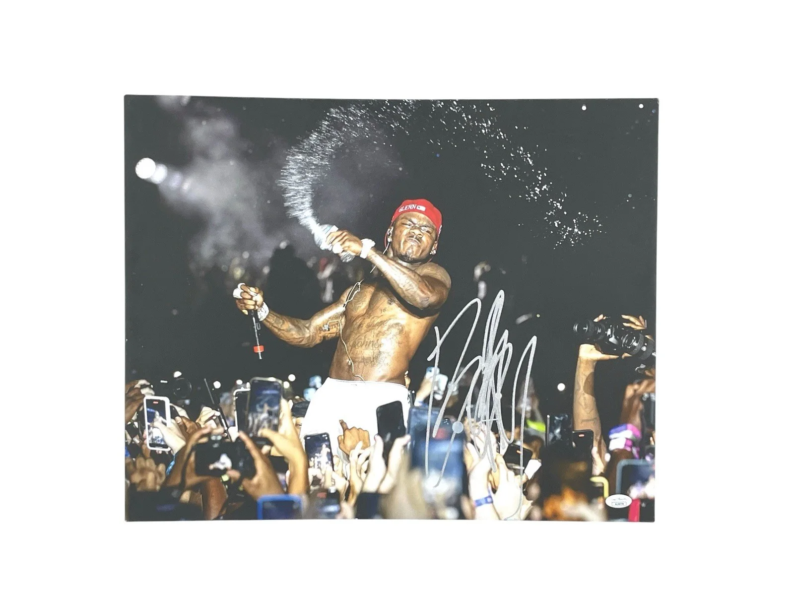 DaBaby Rare Signed Autographed 16x20 Canvas Rapper Rap Hip Hop JSA Certified, изображение 2