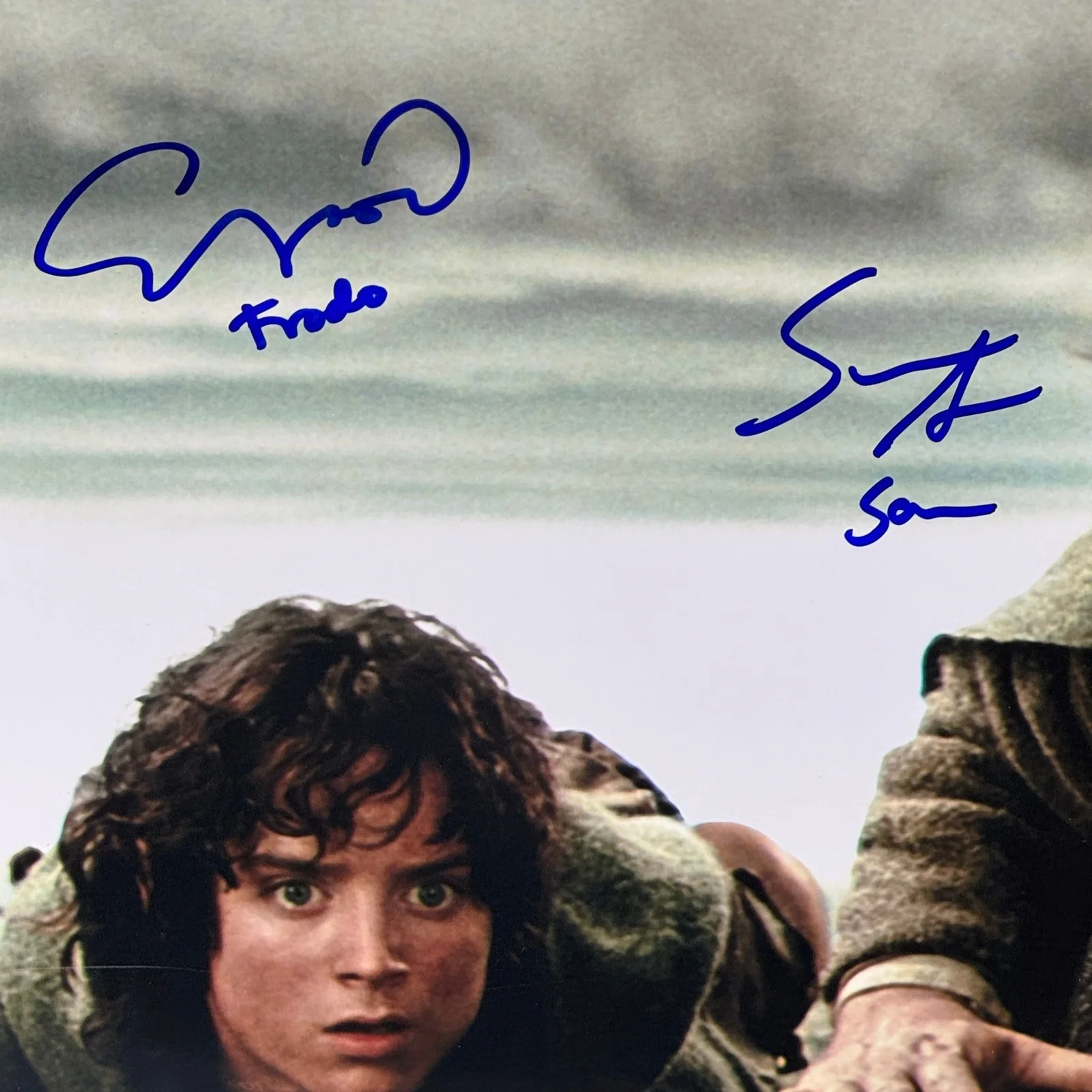Elijah Wood, Sean Astin — Elijah Wood & Sean Astin Signed Lord of the Rings 11x14 Photo Beckett Autograph, изображение 2