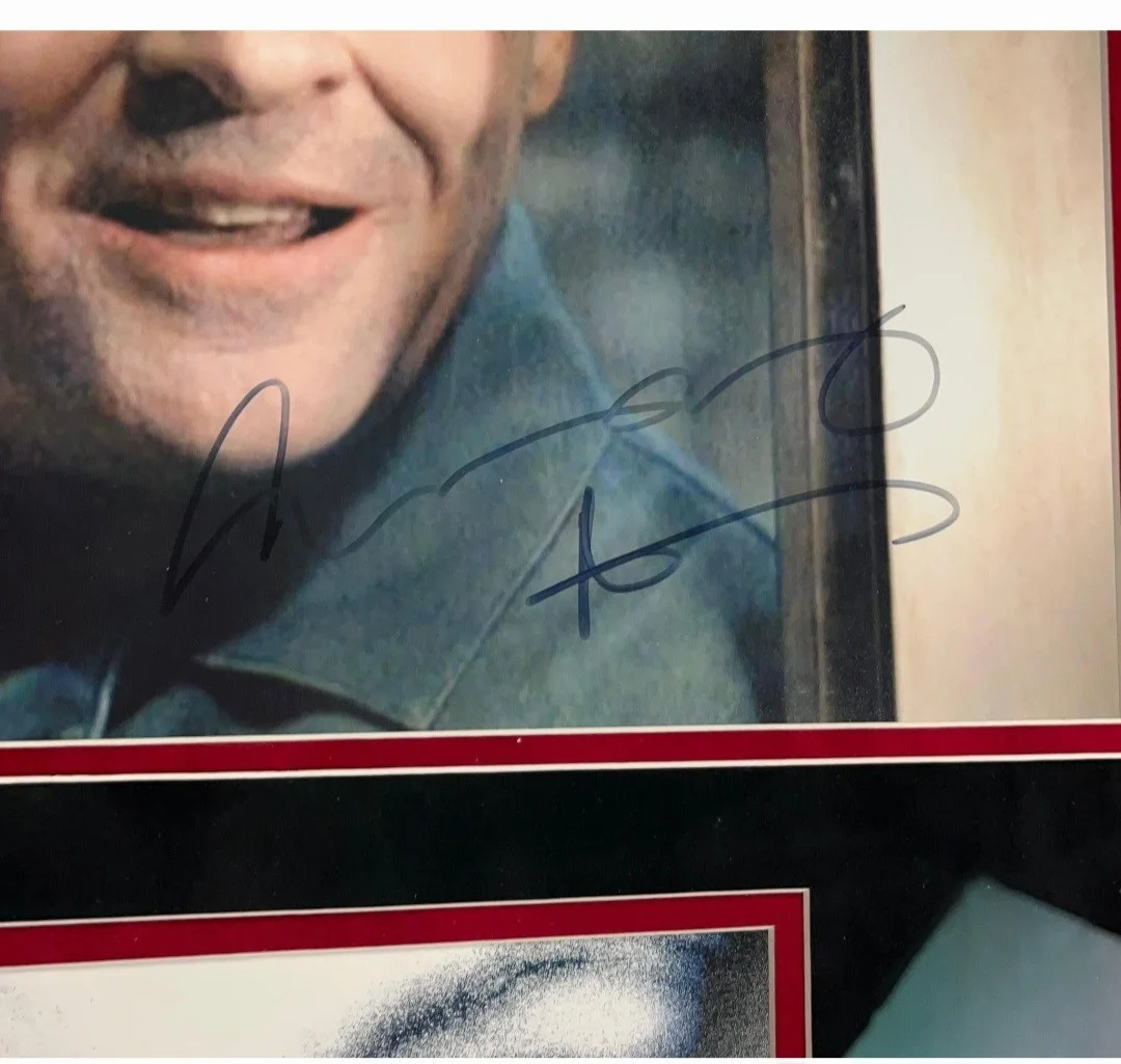 Silence of the Lambs: Anthony Hopkins & Jodie Foster Signed (Beckett & PSA), изображение 3