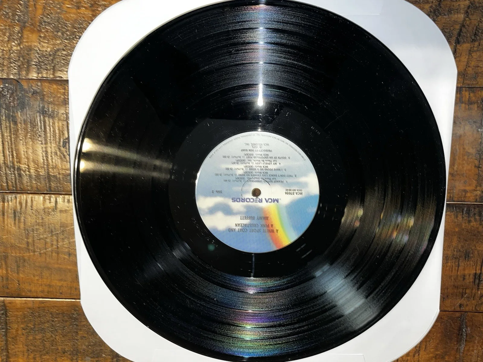 Jimmy Buffett — JIMMY BUFFETT SIGNED/AUTOGRAPHED VINYL RECORD PURPLE INK LITE “SEE PICTURES” VG+, image 5