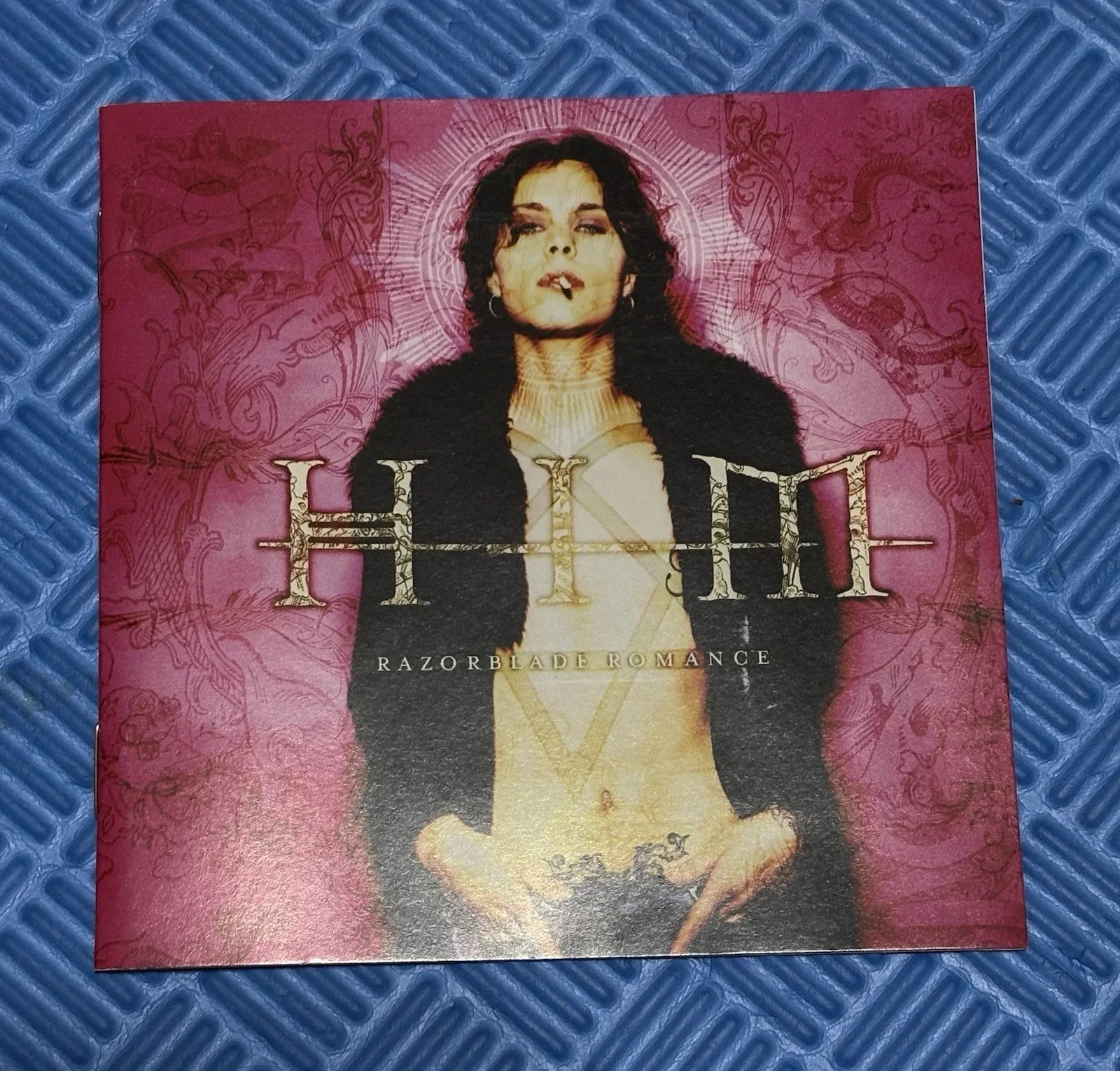 Signed HIM Razor Blade Romance CD Ville Valo Autograph 2003, image 2