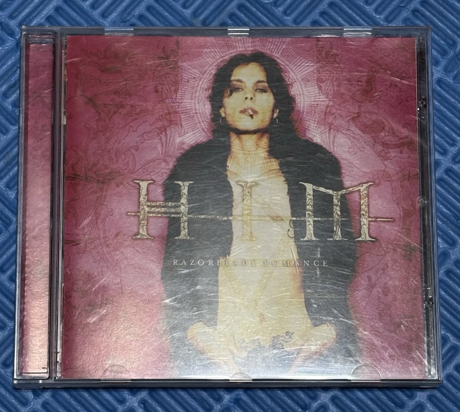 Signed HIM Razor Blade Romance CD Ville Valo Autograph 2003, image 3