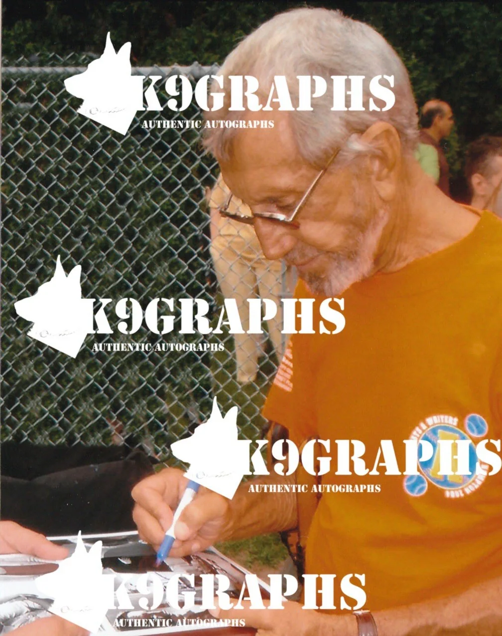 Roy Scheider — Roy Scheider Jaws SIGNED Autograph 11x14 "Chief Brody" Inscrip GRAIL K9 SWAU LOA, image 4