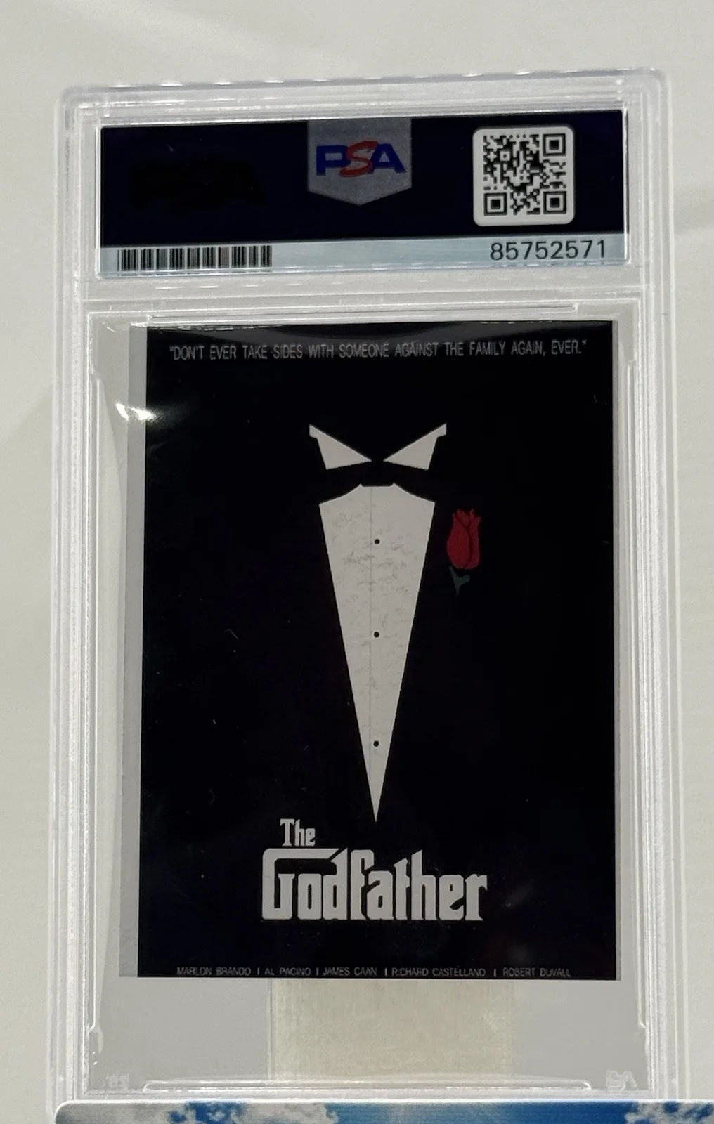John Martino Signed Godfather Card PSA Autograph Authentic Paulie Actor, изображение 2