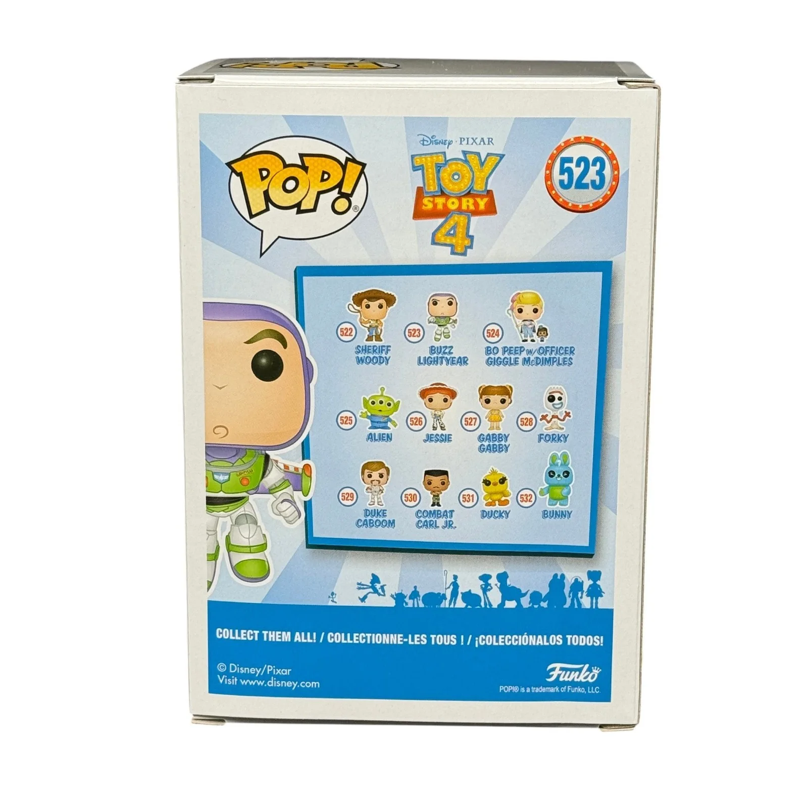 Tim Allen — Tim Allen Signed Buzz Lightyear #523 Funko Pop Toy Story Beckett BAS Autograph, image 3