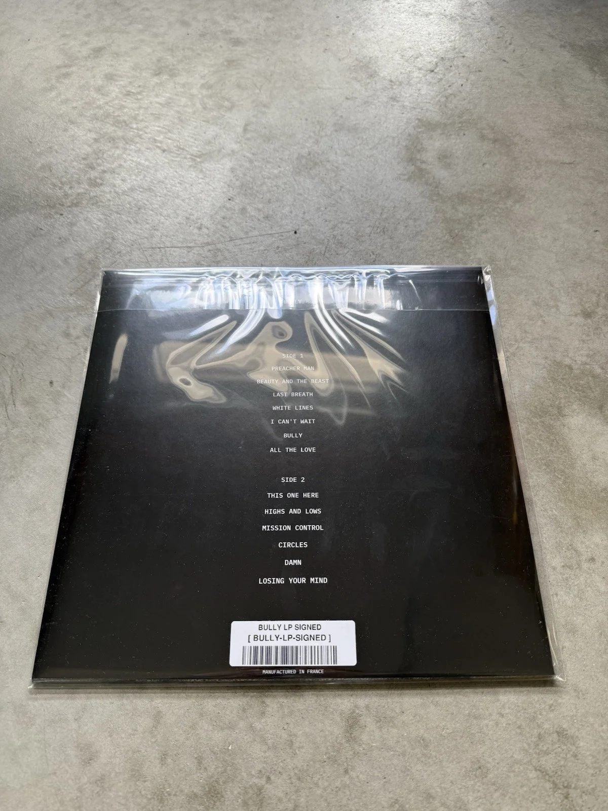 Kanye West Ye BULLY SIGNED Vinyl LP Autographed Cover Clear Limited IN HAND, изображение 5