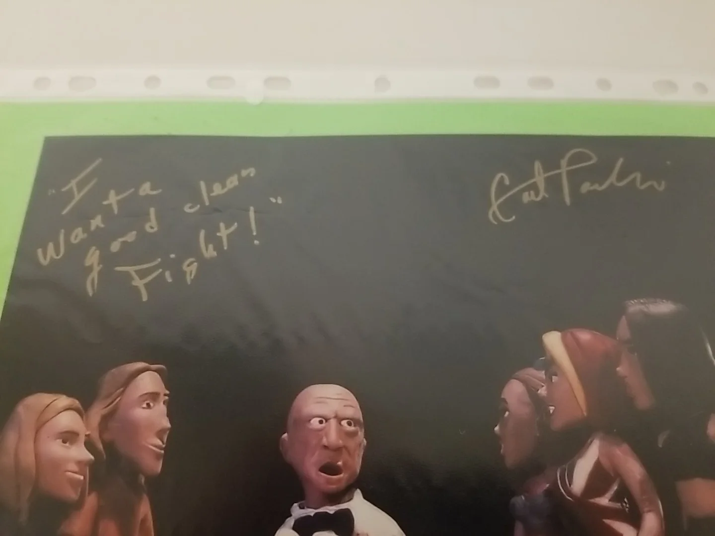 chirs eagerly — MTV Celebrity Deathmatch Voice Actor Autographed, изображение 2