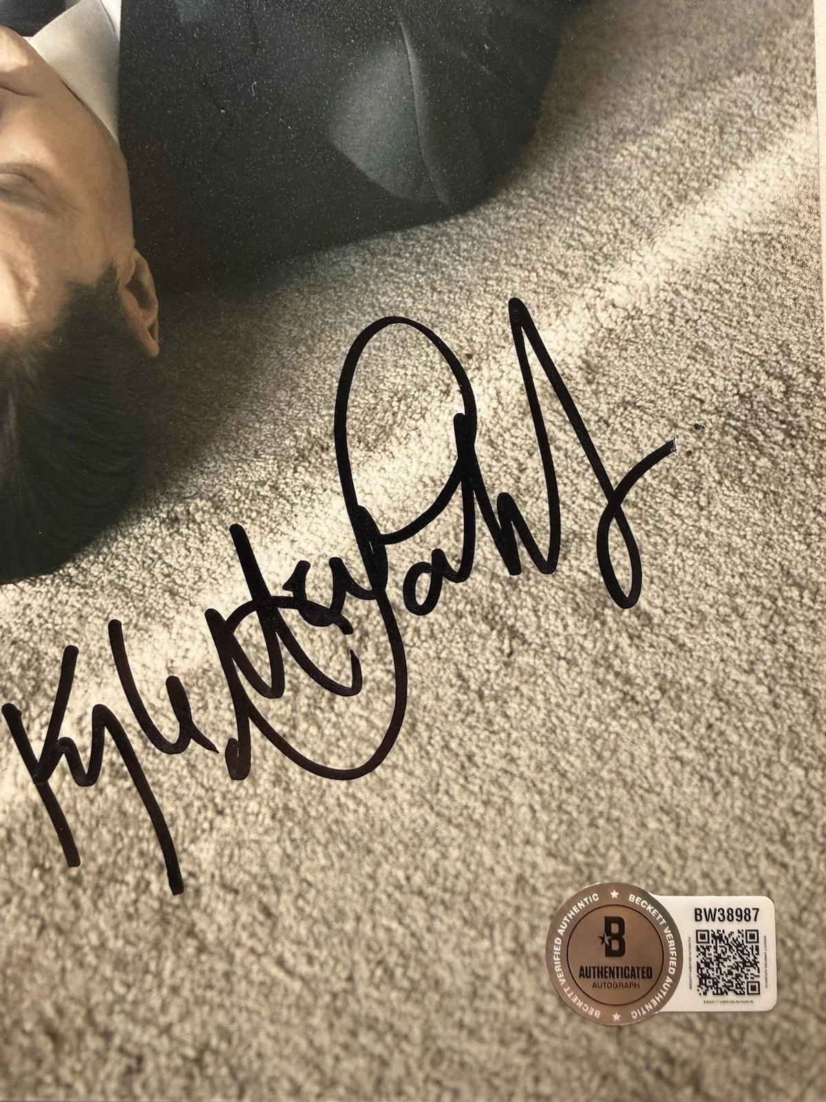 Kyle MacLachlan — Kyle MacLachlan Autograph Signed 8x10 Twin Peaks Dale Cooper Photo Beckett COA, изображение 3