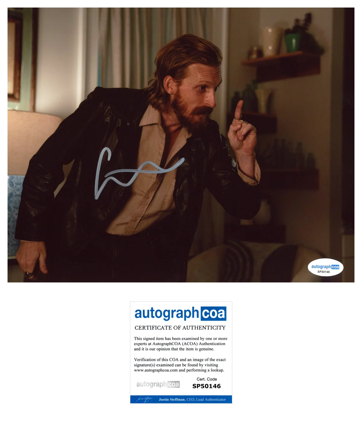 Austin Amelio — Austin Amelio ‘Hit Man’ Signed Autograph 8x10 Photo ‘Jasper’ ACOA
